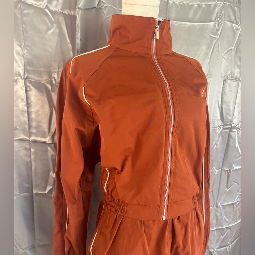 HOUSE OF CB sister brand MISTRESS ROCKS Brown  Rust Tracksuit sporty chic - Picture 6 of 7